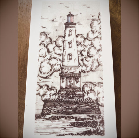 Planche de service PHARE de CORDOUAN