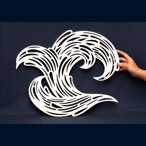 Sculpture murale VAGUE