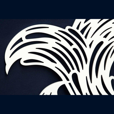 Sculpture murale VAGUE