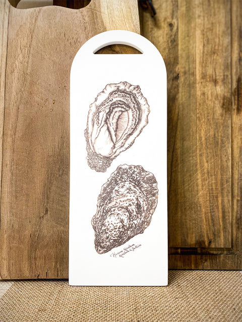 Planche de service HUÎTRES n°1