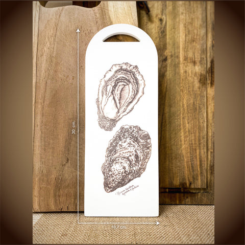 Planche de service HUÎTRES n°1