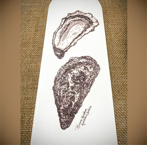 Planche de service HUÎTRES n°2