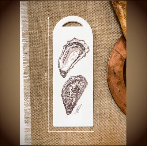 Planche de service HUÎTRES n°2