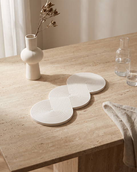 Dessous de plat TRIO – Taille L – Collection NUAGES