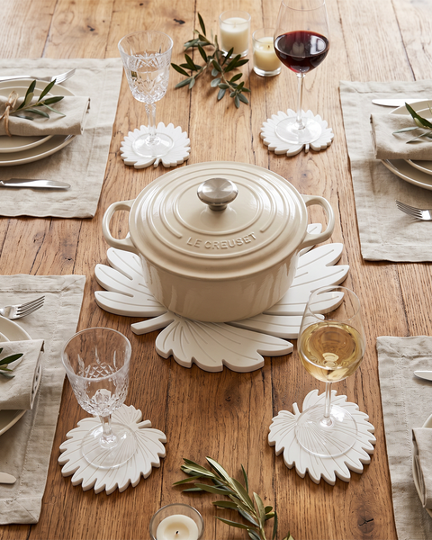 Set de 4 dessous de verre LUPIN - Objets design en matière minérale