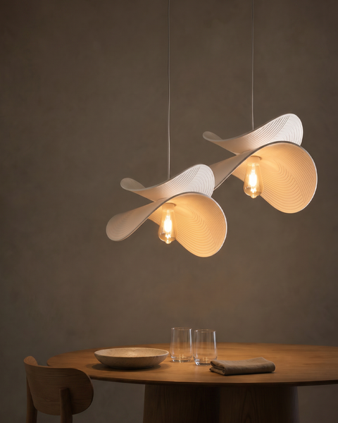 Suspension RASEN -design en matière minérale | Fait main France-