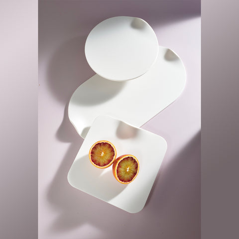 Assiette ROSELIÈRES - Format carré