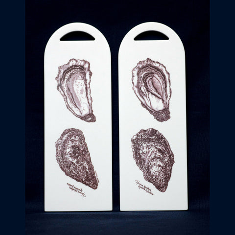 Planche de service HUÎTRES n°1