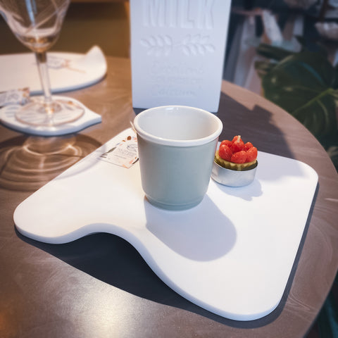 Assiette ROSELIÈRES - Format carré