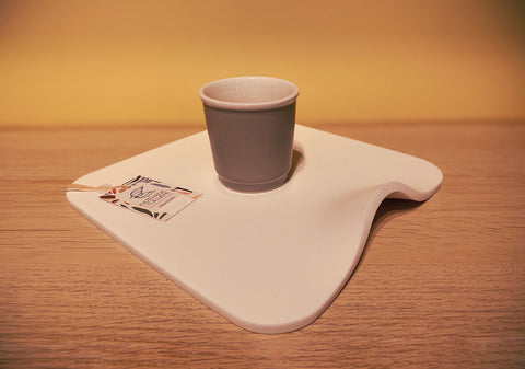 Assiette ROSELIÈRES - Format carré